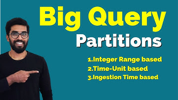 BigQuery Partitions & Types
