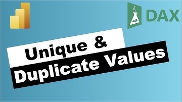 How to Find Unique or Duplicate values in Power BI