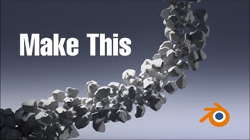 How To Make Cinematic Rocks In Blender | Animation Tutorial