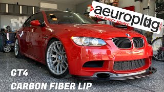 Carbon Fiber Lip Install on a BMW!