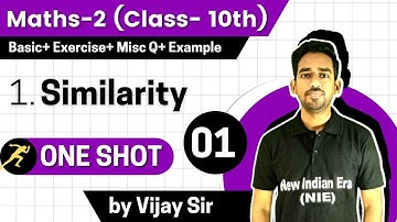 One Shot || Chapter 1 Similarity Maths 2 Class 10 SSC Board || All Exercise + QB Que. + Exe. Que
