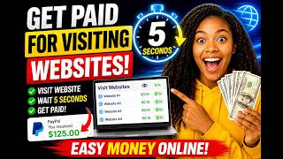 Get Paid  To Visit Websites For Just 5 seconds 🤯