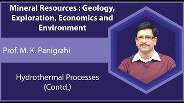 Lecture 18: Hydrothermal Processes