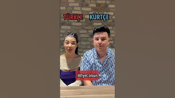 Semih Varol | Gözde Akgün | KÜRTÇE-TÜRKÇE kelimeler #semihvarol #shorts