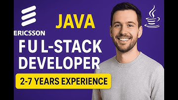 🔔 Ericsson Java Full-Stack Developer Interview | 2–7 Years Experience | Spring Boot | ReactJS