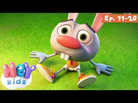 Desene animate dublate in romana - 10 Prieteni ai iepurasului (Ep. 11-20) | HeyKids