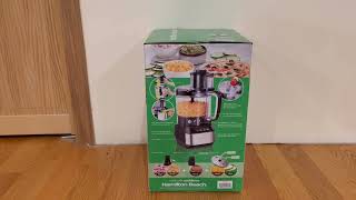 Hamilton Beach Stack & Snap Food Processor And Vegetable Chopper Review