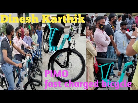 Dinesh Karthik ??? at IIT MADRAS RESEARCH PARK -PIMO cycle launch ?