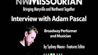 Adam Pascal Interview
