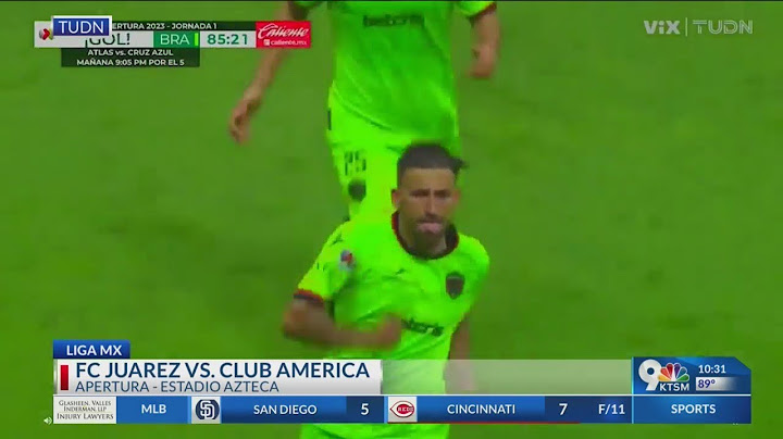 FC Juarez steals 2-1 win over Club America at the Azteca