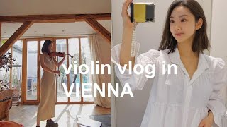violin vlog in vienna | typical days as a music student