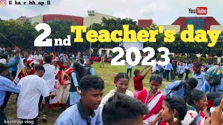 TEACHER'S DAY SPECIAL 2023🥳ll ST JOHN'S INTER COLLEGE // 💥 क्या Dance program था 👀 //KACHHAPVLOG//