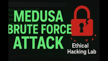 Medusa Brute Force Tutorial | Ethical Hacking Password Attacks in Kali Linux