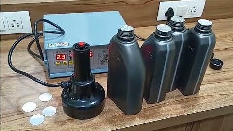 Lubricant Oil Bottle Sealing Machine -Aluminum Foil Sealing Machine -Low Cost Induction Sealer