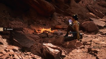 Drone flight view - Valley of the Ancient - Unrealengine 5