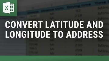 Convert Latitude and Longitude to Address in Bulk