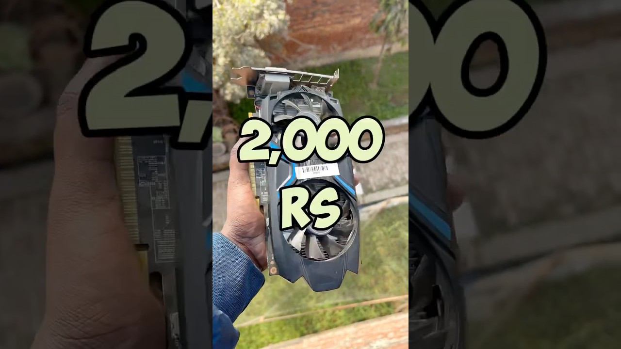 2,000/- Rs Cheapest GTX 1050TI GPU⚡️That Can Run BLACK MYTH WUKONG🤯