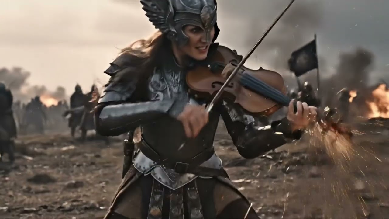 Thrash Metal x Violin – Fast and Fierce 🎻⚔️🔥