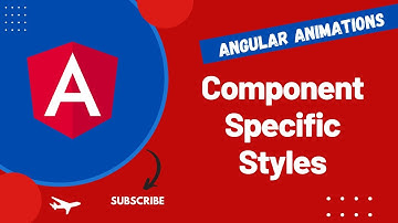 5. Implement Component Specific Styles using stylesUrls & Styles in Angular Application - Angular16