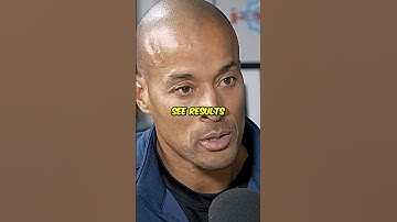 Het belangrijkste advies van David Goggins: stop met te snel stoppen