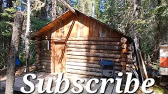 Brazeau dam atv by trapper cabin nice spot by a creek