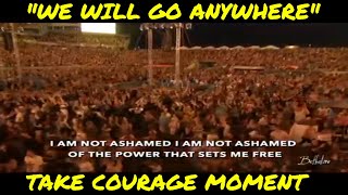 The Send - Lindy Conant / "We Will Go Anywhere"/ "Take Courage" Moment