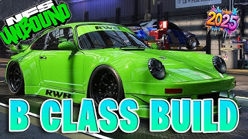 Porsche 911 Carrera RSR 2.8 - B Class Build - Need for Speed Unbound (2025)