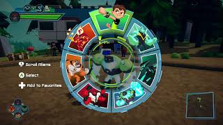 How to play multiplayer on Ben 10 power trip/How to instantly change to any alien you want