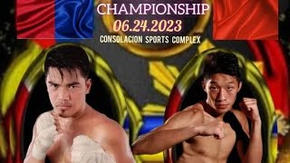 Elmo Traya(PH) Vs Weiwei Liu(CHINA) For WBF AUSTRALIAN Championship Belt Full fight 06/24/23
