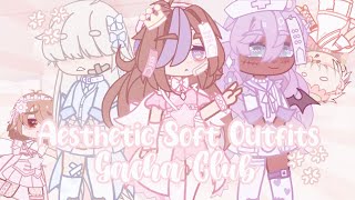 aesthetic soft/cute outfits #5☁️ | Gacha Club