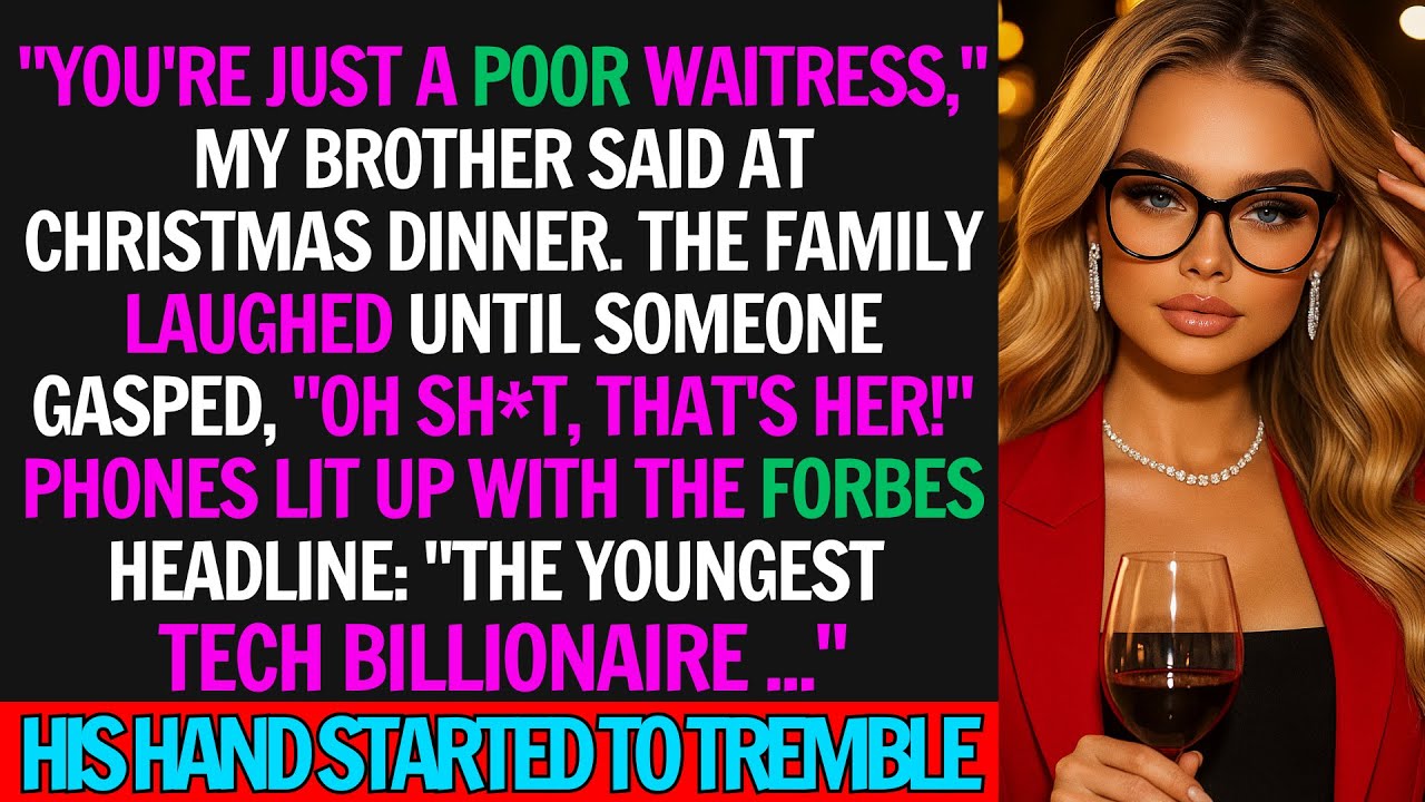 During Christmas Dinner, My Billionaire Brother Mocked Me — Then He Saw the Waitress on Forbes.