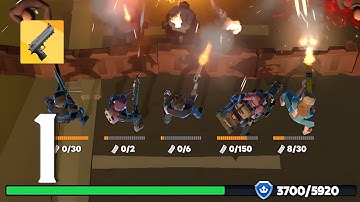 Idle Survivors: Zombie Wave Gameplay Walkthrough Part 1 Hospital (Android)