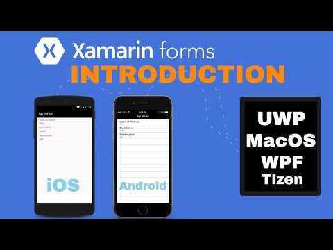 Vidéo: Comment fonctionne la forme xamarin ?