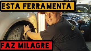 Removing mudguards from any car is easy.