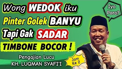 🔴 LIVE KH LUKMAN SYAFI