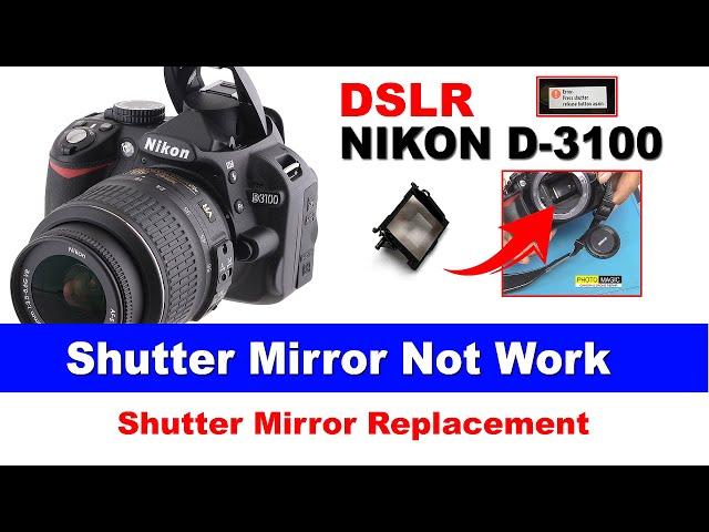 Repairing Nikon D3100 Autofocus - iFixit Repair Guide