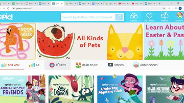 Epic! Part 2- How to take a quiz and some of it