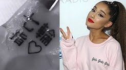 Ariana Grande’s Tattoo Is Still Spelled WRONG Even After Fix! 