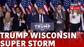 Donald Trump Live | November Elections In US | Trump Speaks On To Win Wisconsin Back LIVE | N18L