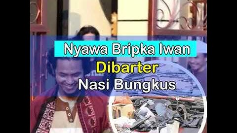 Nyawa Bripka Iwan Dibarter Nasi Bungkus