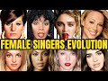 The Evolution Of Female Singers!