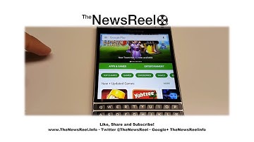 Google Services on BlackBerry Passport Silver Edition #TheAndresSegovia
