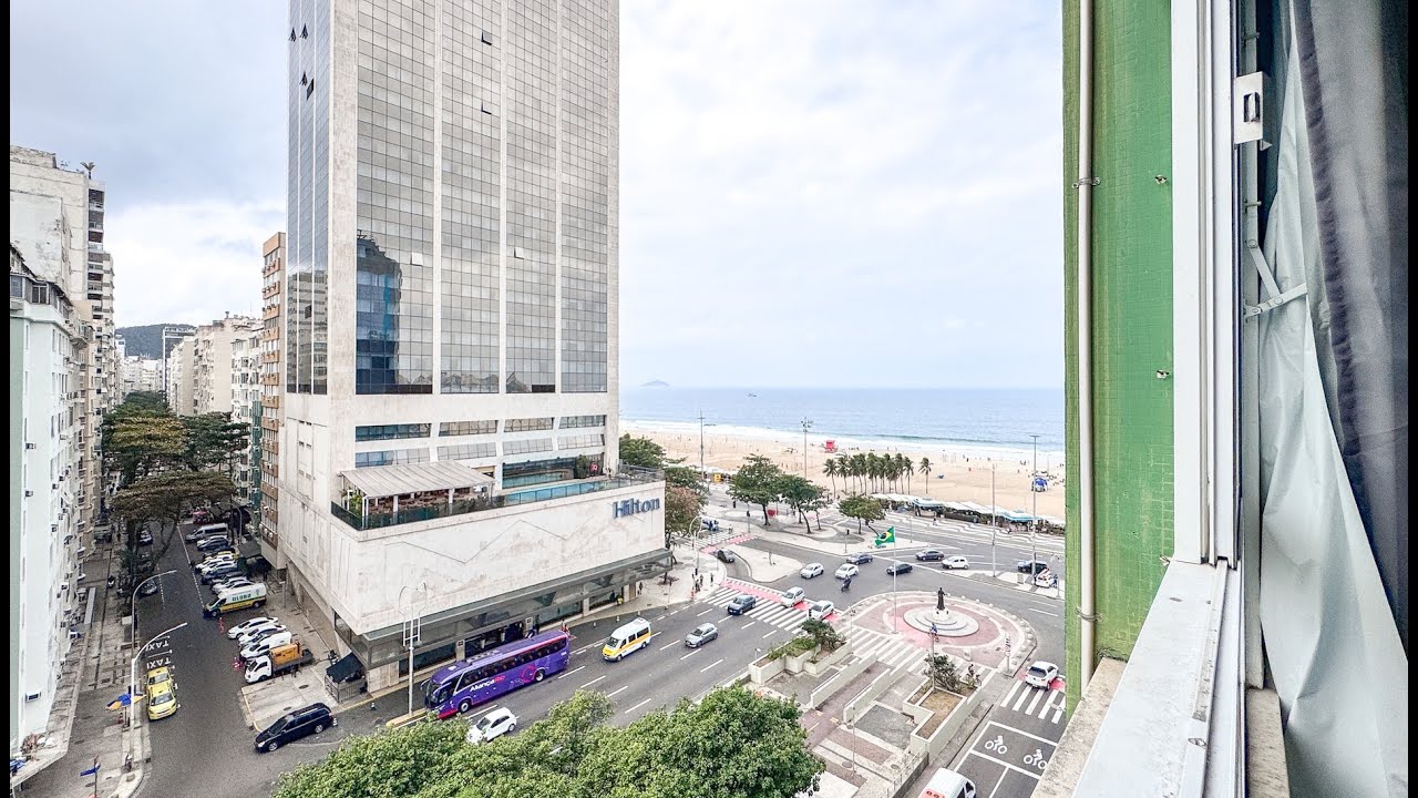 Estúdio com Vista para a Praia de Copacabana ? Andar Alto, Pronto para Morar ou Alugar