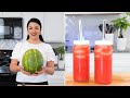How to make The BEST Fresh Watermelon Juice Step By Step | Views on the road Agua Fresca