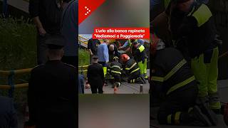 Rapina in banca a Napoli, qualcuno urla "vediamoci a Poggioreale" davanti alla filiale