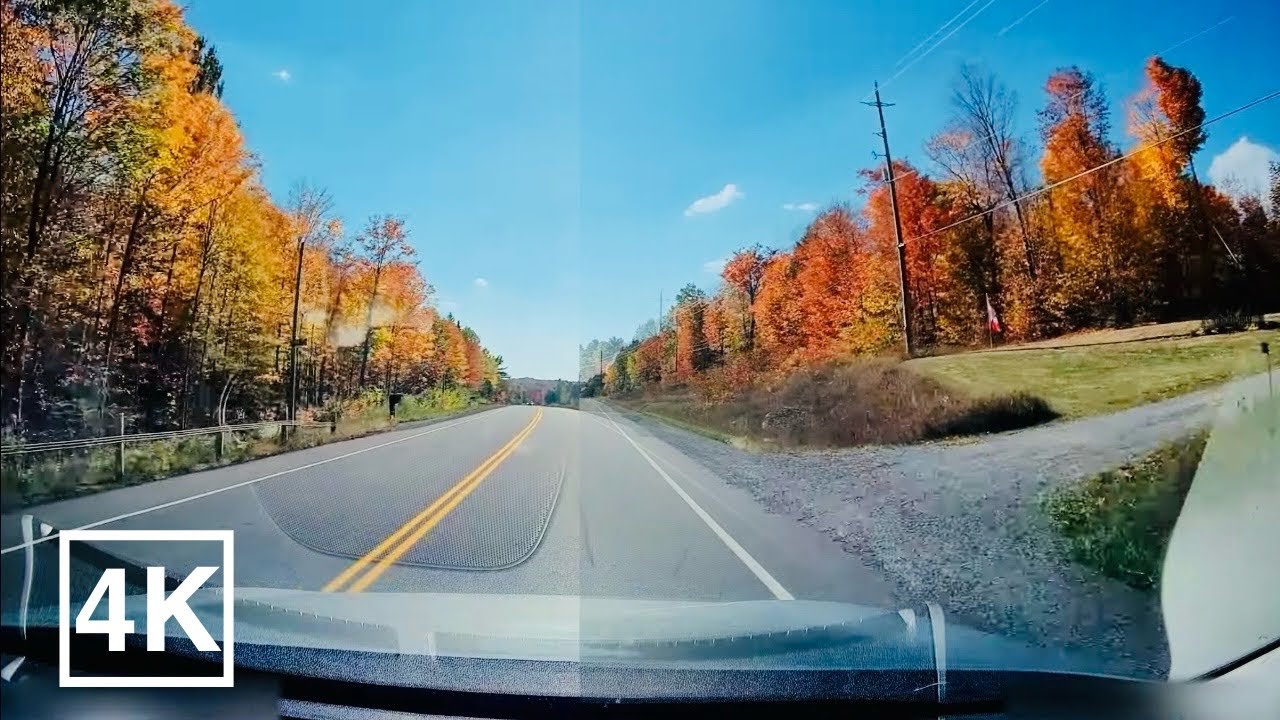 Fall Colors in Full Glory 🍁 | Arnprior to Calabogie Scenic Drive in 4K ...