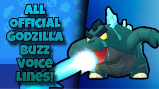 Godzilla Buzz Voice Lines | Brawl Stars