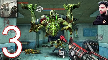 MAD ZOMBIES | Offline Zombie Games - Walkthrough Gameplay Part 5 - R4. BURNING TOWN (iOS Android)