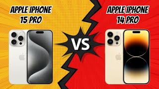 IPHONE 15 PRO VS. IPHONE 14 PRO: IDENTICAL COST, INCREASED STORAGE, INGENIOUS INNOVATION UNVEILED!