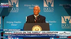 WATCH: Mike Pence Speaks of His Christian Faith Throughout Speech in Colorado Springs (FNN)